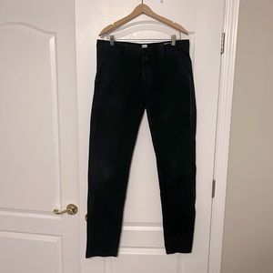 Black Gap slim khaki pants (34 X 34)